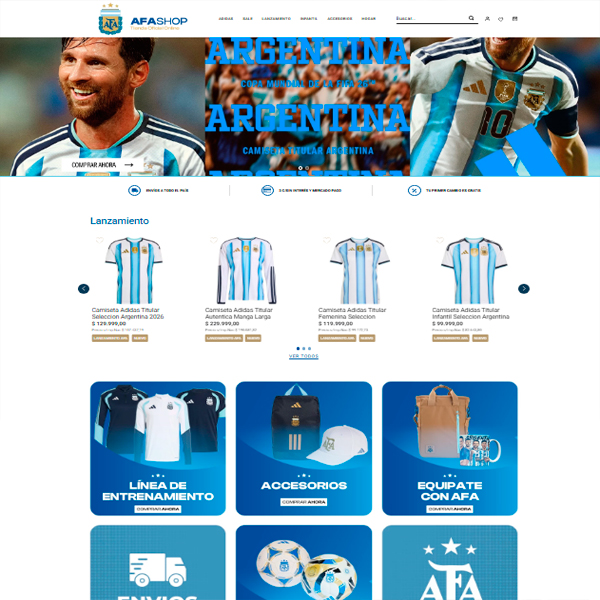 Diseño web ecommerce